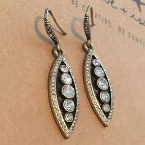 Chloe + Isabel Fair Isle Drop Earrings New